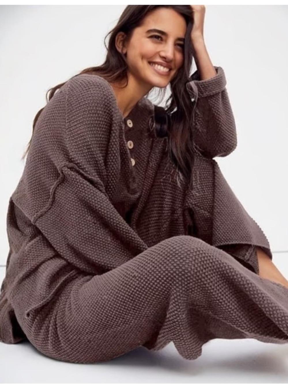 FP Beach Hailee 2-Piece Set – Brown | Size Small Free People